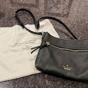 Black Kate spade bag